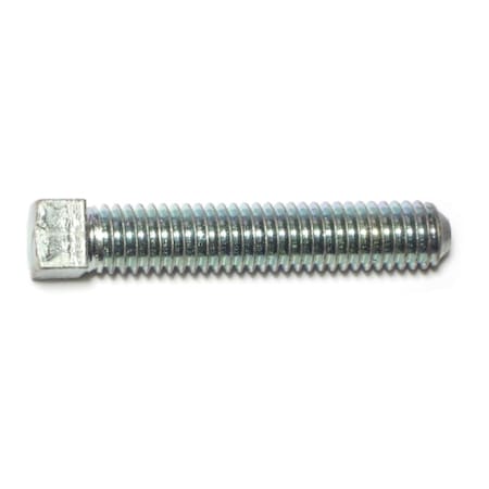 Midwest Fastener 3/8"-16 x 2" Steel Coarse Thread Square Head Set Screws 6PK 60594